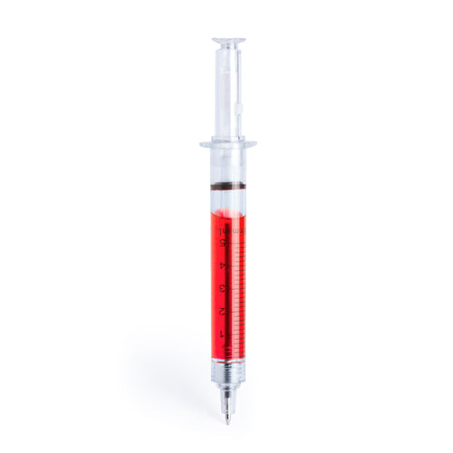 Original ball pen with syringe design and transparent body - Medic Personalised