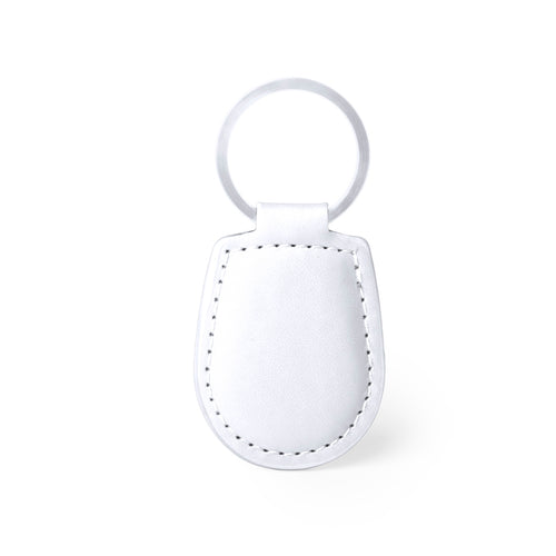 Keychain with body in PU leather - Pelcu Personalised
