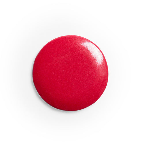 Pin with a glossy finish body in varied colors and safety pin closure - Turmi Personalised