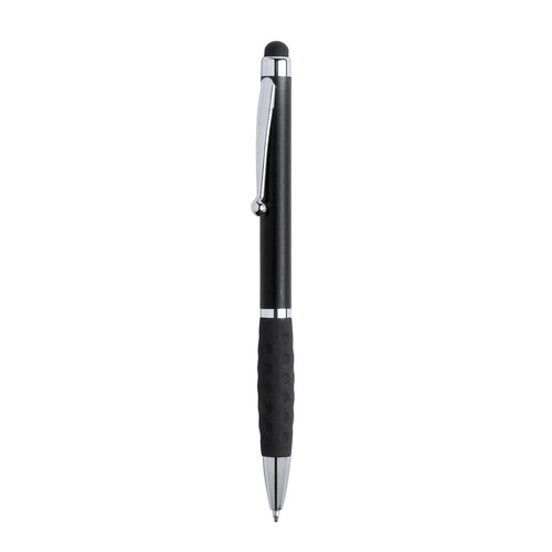 Stylishly designed bicolor twist mechanism ball pen with bright silver colored accessories and a smooth body - Sagur Personalised