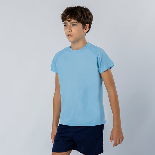 Technical t-shirt for children in 100% breathable polyester material of 135g/m2 - Tecnic Plus Personalised