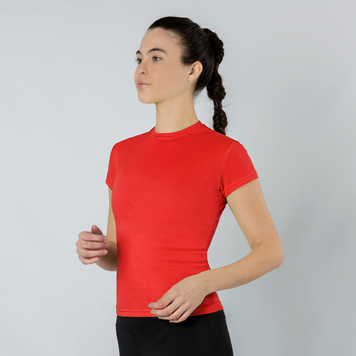 Technical t-shirt for women in 100% breathable polyester material of 135g/m2 - Tecnic Plus Personalised