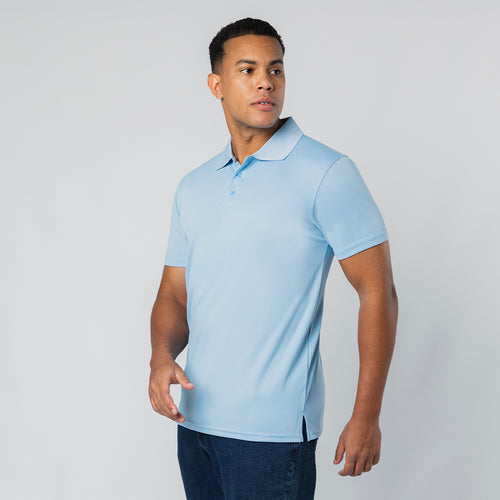 Short-sleeve technical polo made of 100% polyester technical fabric 180 g/m² - Tecnic Plus Personalised