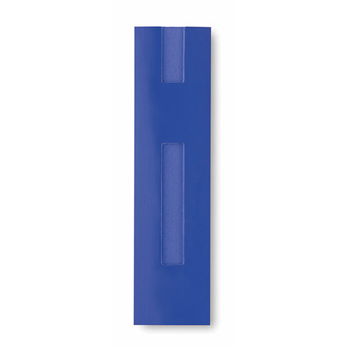 Ball pen sleeve in resistant, cardboard with window design - Menit Personalised