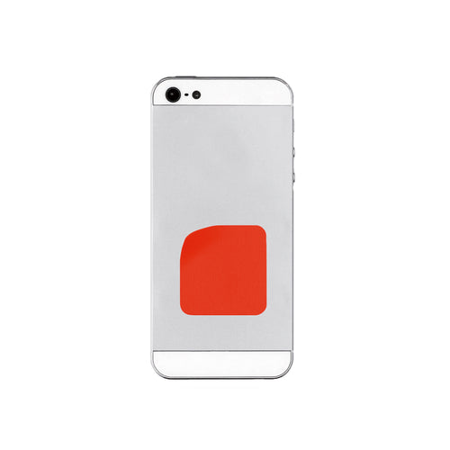 Screen cleaner with soft microfiber screen of minimalist design and with an adherent back - Nopek Personalised