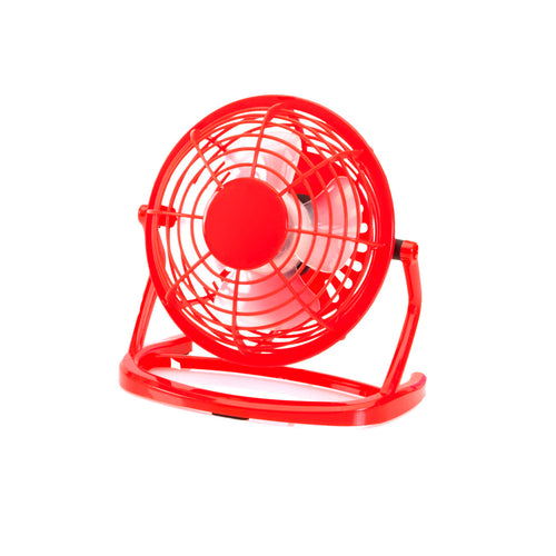 Mini desktop fan with USB connection - Miclox Personalised