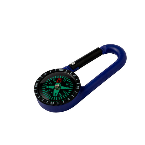 Compass with carabiner and soft and resistant finishing - Clark Personalised