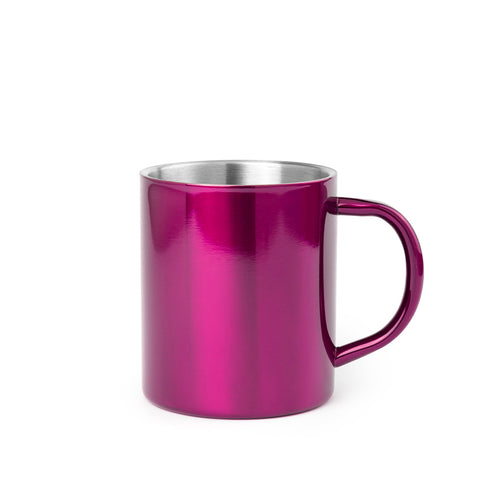 280ml stainless steel mug with original bicolor design - Yozax Personalised