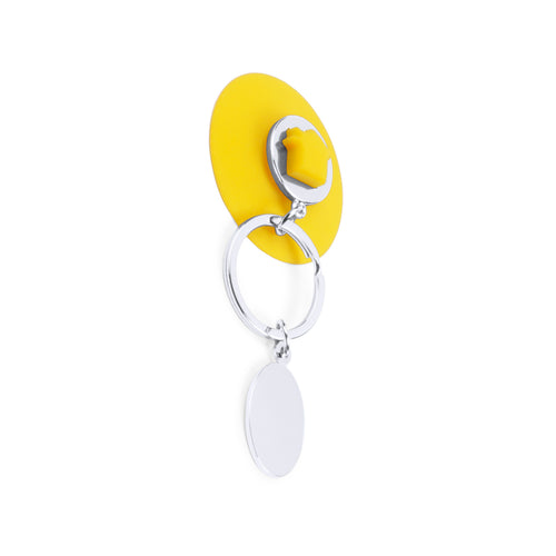 Original metal keychain with removable suction cup - Halman Personalised