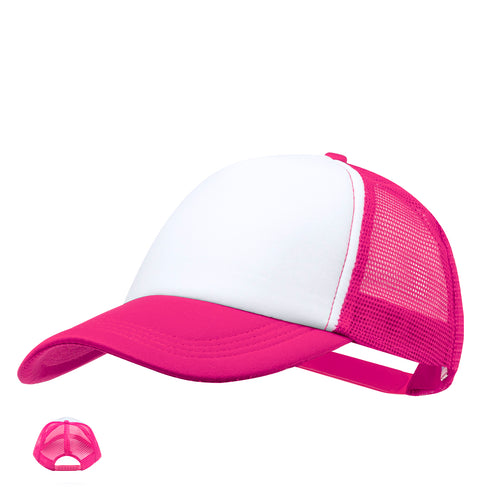 5 panel trucker cap in 100% polyester material with soft finish - Zodak Personalised