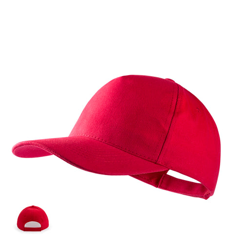 Comfortable 5-panel cap made of combed cotton material - Bayon Personalised