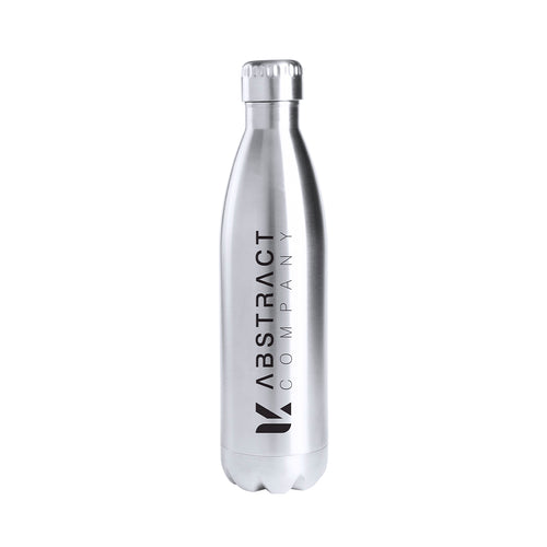 850ml capacity stainless steel thermal bottle in glossy finish - Zolop Personalised