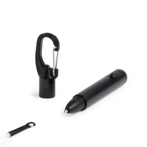 Ball pen with built-in LED flashlight - Krujer Personalised