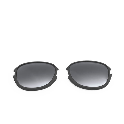 Pair of smoked lenses with UV400 protection and frame - Options Personalised