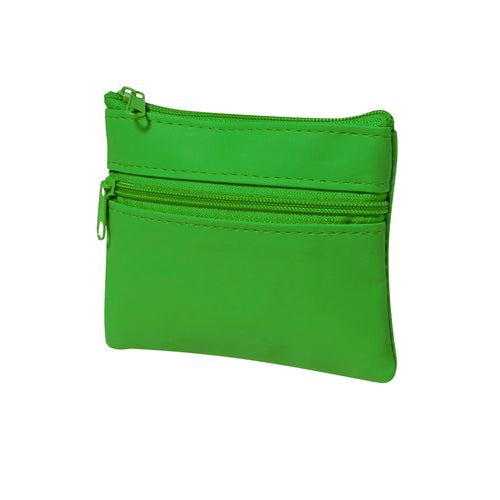 Coin purse of cheerful design with soft body finished in bright PU leather - Ralf Personalised