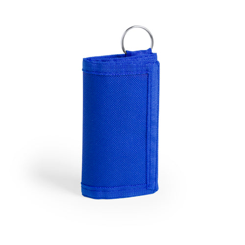 Keychain purse in resistant polyester 600D and velcro closure - Motok Personalised