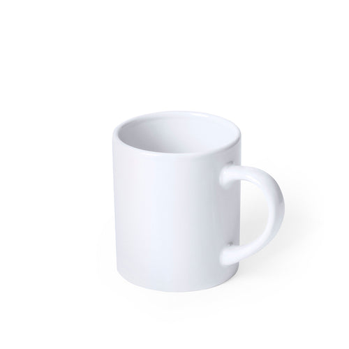 250ml ceramic mug in white color - Daimy Personalised
