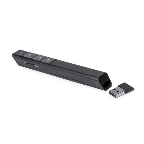 Haslam Personalizzato - Elegante puntatore laser di classe 2 con connessione USB e finitura liscia