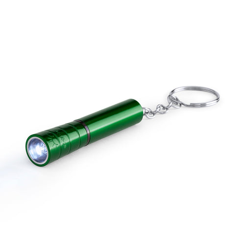 Keychain LED flashlight with body of soft glossy finish - Flonse Personalised