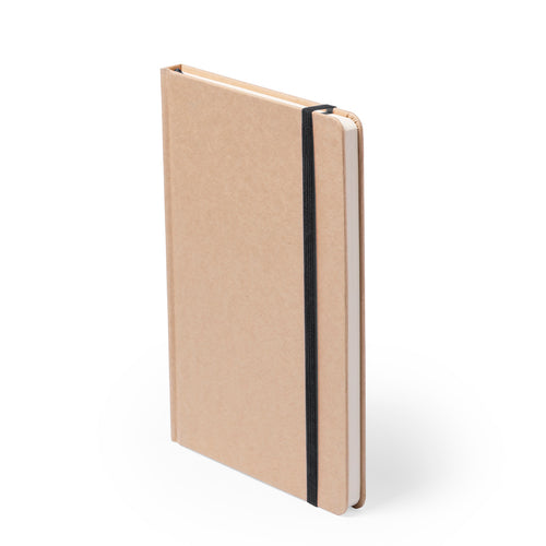 Articoli Sostenibili Raimok Personalizzato - Block notes A5 con copertina rigida in robusto cartone riciclato