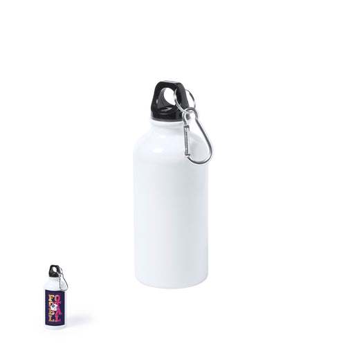 400ml capacity bottle with a smooth and shiny white finish body, especially designed for sublimation printing - Greims Personalised