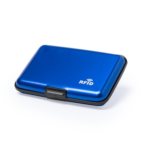 Card holder with RFID (Radio Frequency Identification) security technology that keeps card data safe - Rainol Personalised