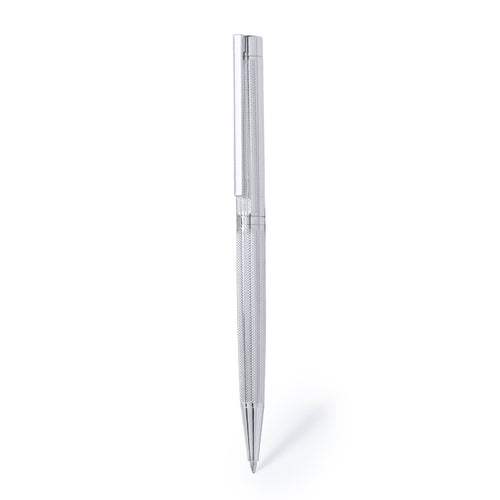 Elegant ball pen with twist mechanism in sober design - Yodel Personalised