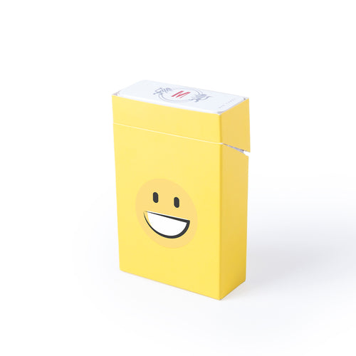 Cigarette box case in fun emoji designs - Straik Personalised