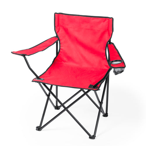 Folding chair with resistant tubular metal body - Bonsix Personalised