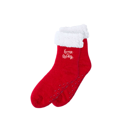 Pair of soft and warm home socks - Molbik Personalised