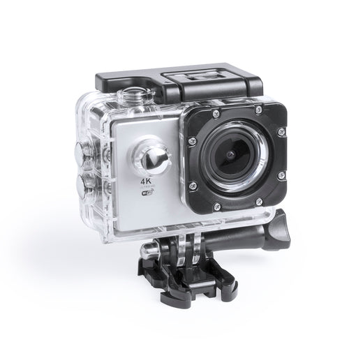 High quality sports camera with HD 4K video capture, compact and resistant design, especially designed for intensive use - Garrix Personalised