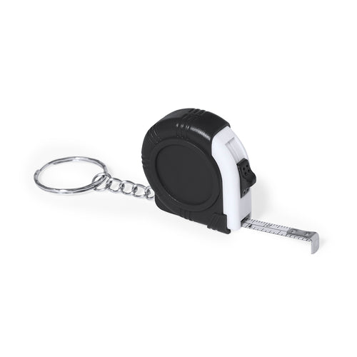 1 metre keychain flexometer with metal blade and locking mechanism - Harrol 1m Personalised