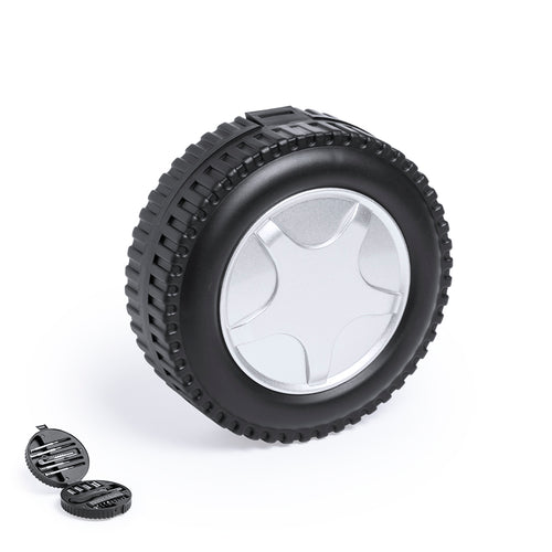 Tool set of 20 accessories in resistant case with wheel design - Wheels Personalised