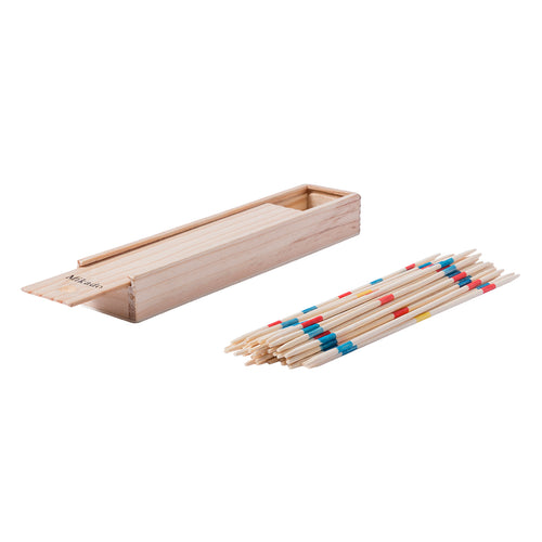 Classic skill game mikado with 41 wooden sticks Personalised