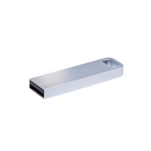 Chiavette USB Ditop 16GB Personalizzato - Chiavetta USB da 16 GB con finitura metallica opaca e design minimalista, progettata per essere portata con sé in un portachiavi