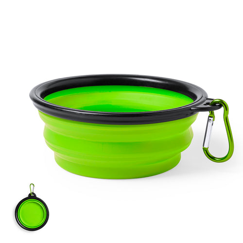 Folding bowl for pets in resistant TPR material - Baloyn Personalised