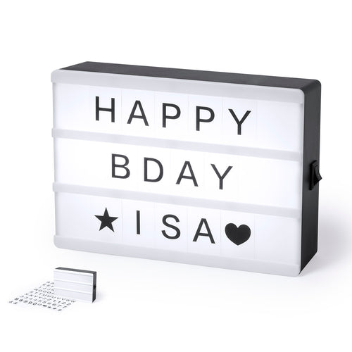 Lightbox with 4 led backlight illumination - Cinemax Personalised