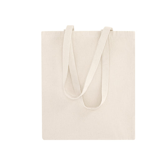 Bag in resistant cotton material 140g/m2 with natural colour finish - Siltex Personalised