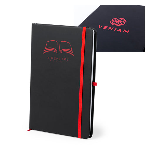 Kefron Personalizzato - Block notes con copertina morbida al tatto e rifinita in similpelle