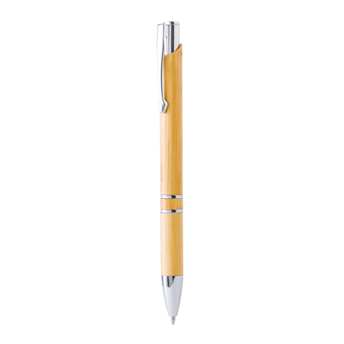 Nature line ball pen with body in bamboo wood - Nikox Personalised