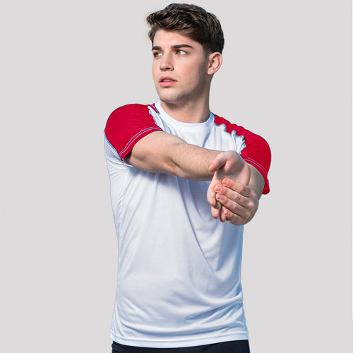 Technical t-shirt for adult in dynamic material, highly breathable and made of 100% polyester fabric of 135g/m2 - Dynamic Comby Personalised