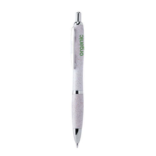 Nature line ball pen with body made of wheat straw, to encourage the use of natural raw materials and reducing contaminant emissions - Prodox Personalised