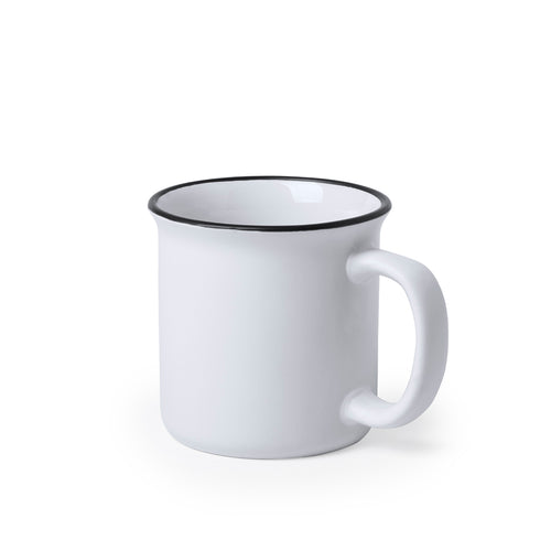 300ml ceramic mug with vintage design - Bercom Personalised