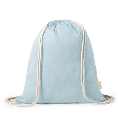 Nature line drawstring backpack in recycled cotton material, 120 g/m2 - Konim Personalised