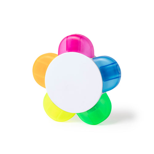 Set of markers in eye catching flower design - Hindal Personalised