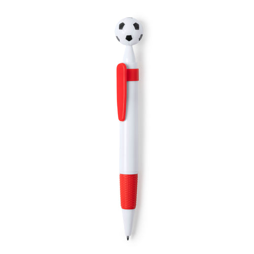 Ball pen for football fans, with detail in the shape of a ball - Basley Personalised