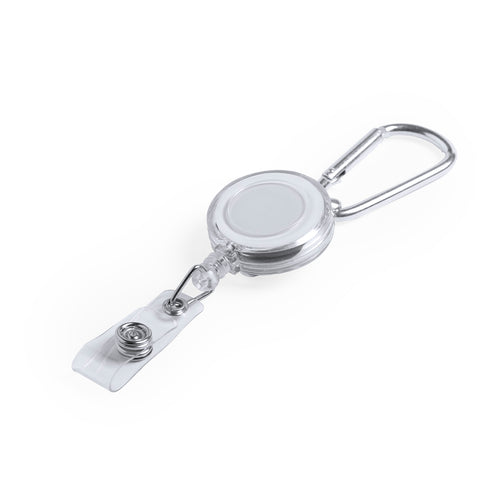 Soberly designed extensible item holder, with button fastening strap and extendable mechanism up to 65 cm - Bosur Personalised