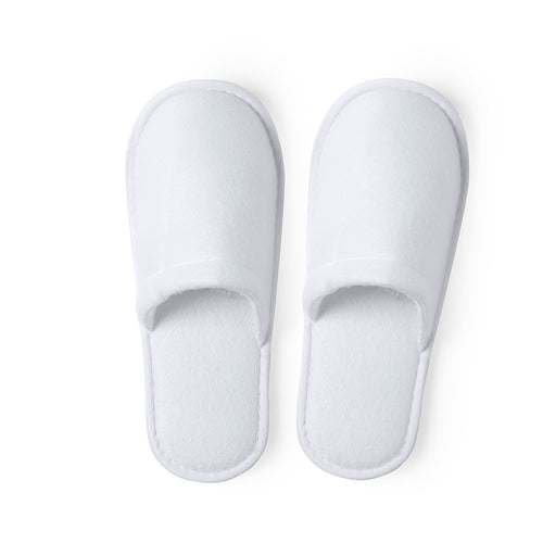 Pair of unisex slippers made in cotton and polyester combination - Tarkun Personalised