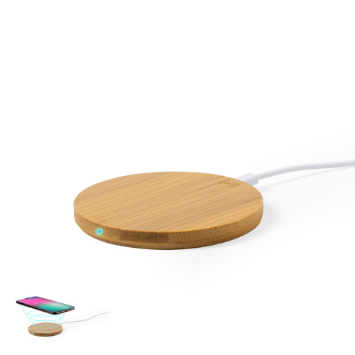 Wireless charger in nature line, with circle design - Hebant Personalised