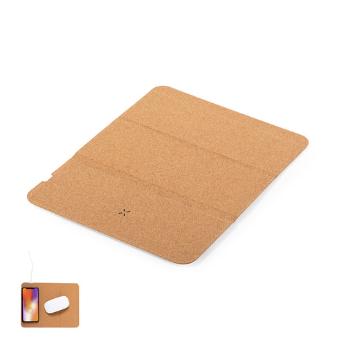 Nature line mousepad with built-in, wireless, charger - Relium Personalised